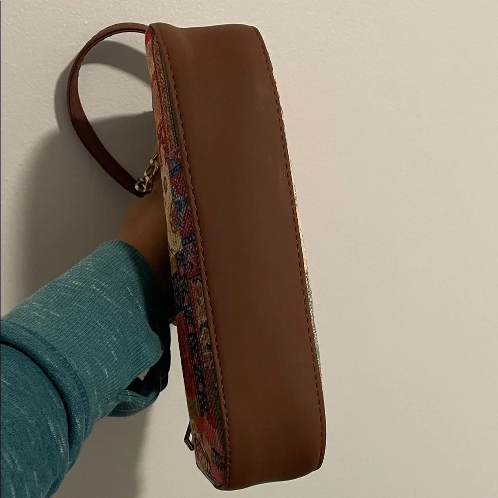 Multicolor Women's Bag with Chain Detail
